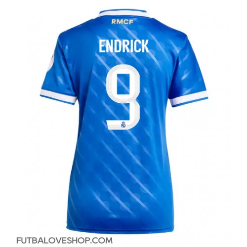 Dres Real Madrid Endrick #9 Tretina pre Ženy 2025-26 Krátky Rukáv